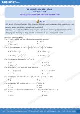 Đề thi giữa kì 1 Toán 8 - Đề số 4